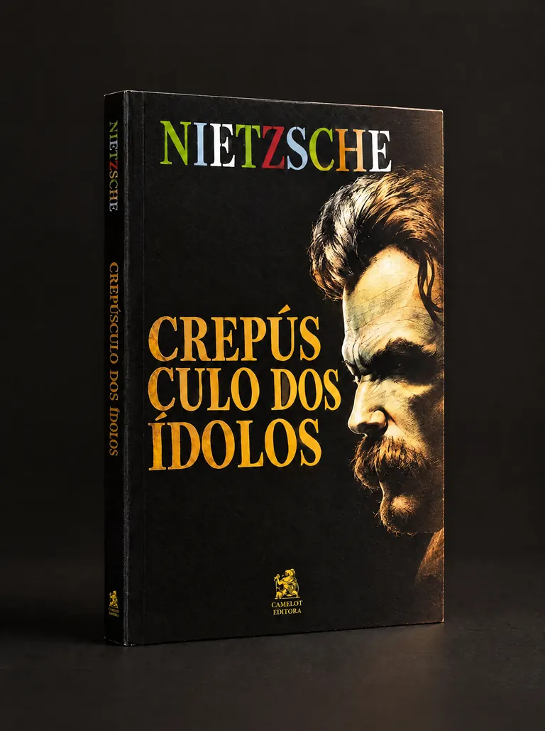 Capa do livro Crepúsculo dos Ídolos